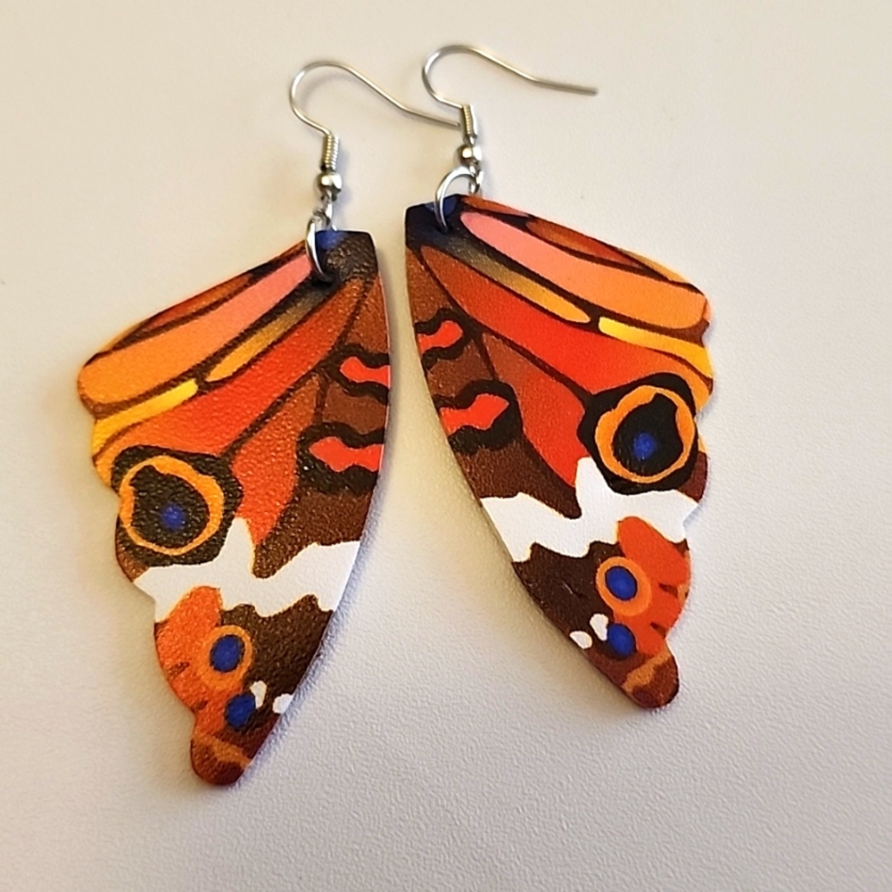 BUTTERFLY Earrings Butterfly Wing Spring Summer Fall